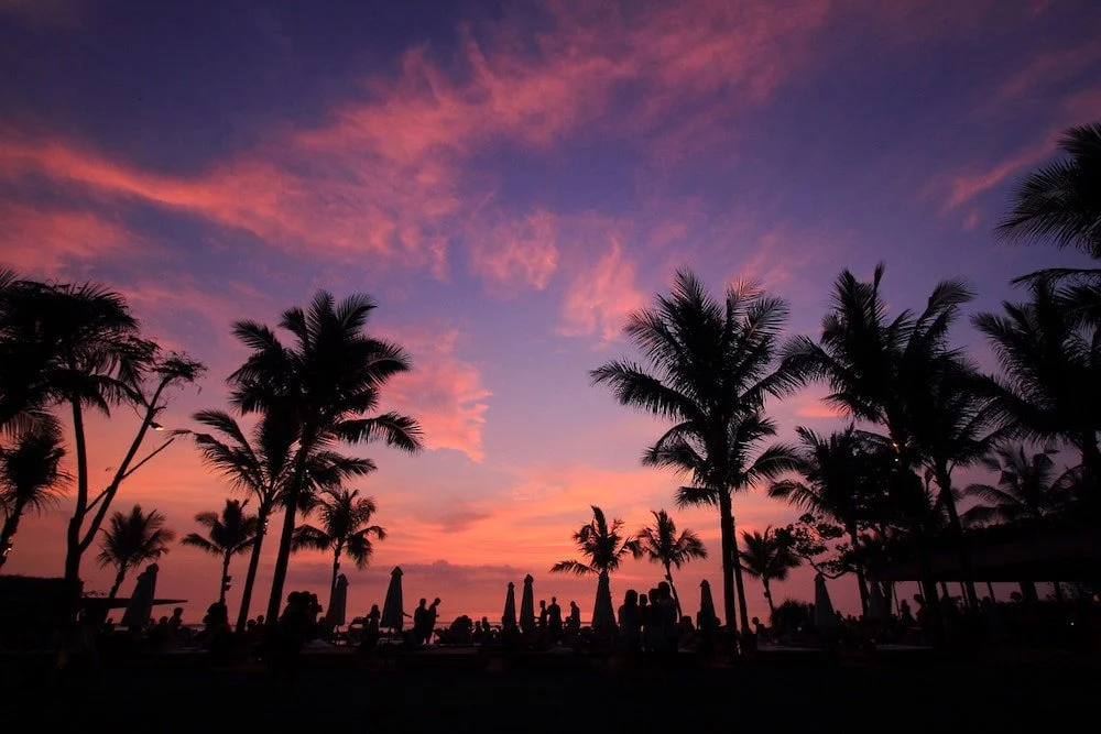 Embracing the Golden Horizon in Bali